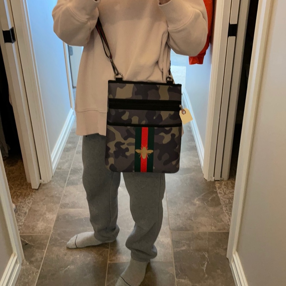 Brand new Parker & Hyde camo crossover bag